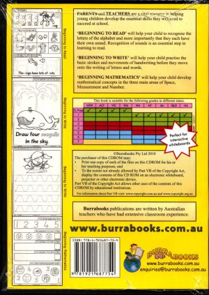 Beginning to Read, Write and Mathematics - Book on CD