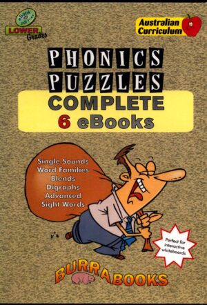 Phonics Puzzles - Complete 6 Books - Book on CD-0