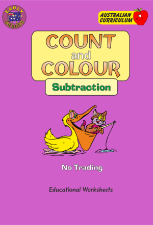 Count and Colour - Subtraction-0