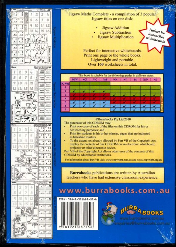 Jigsaw Maths Complete - Book on CD-42040