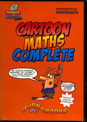 Cartoon Maths Complete - Book on CD-42044