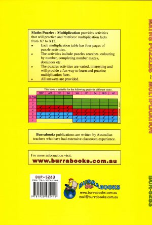 Maths Puzzles - Multiplication-41894