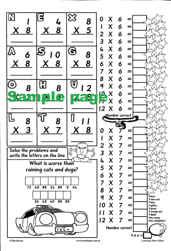Learning Times Tables-41969
