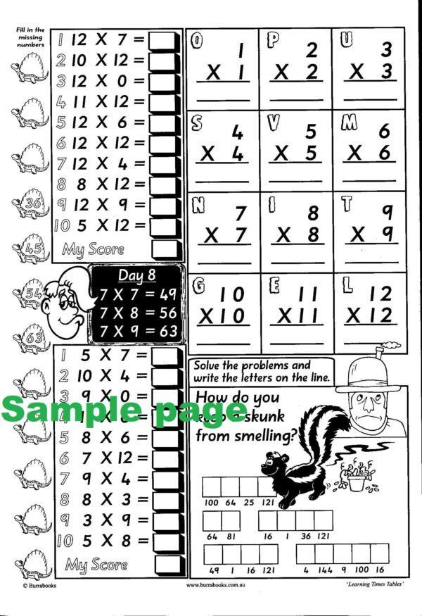 Learning Times Tables-41967