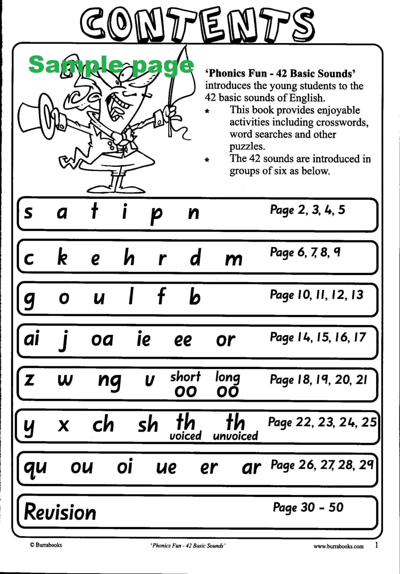 Phonics Fun-42 Basic Sounds | Educational Worksheets & Books