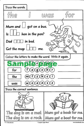 Complete Sight Words-41815