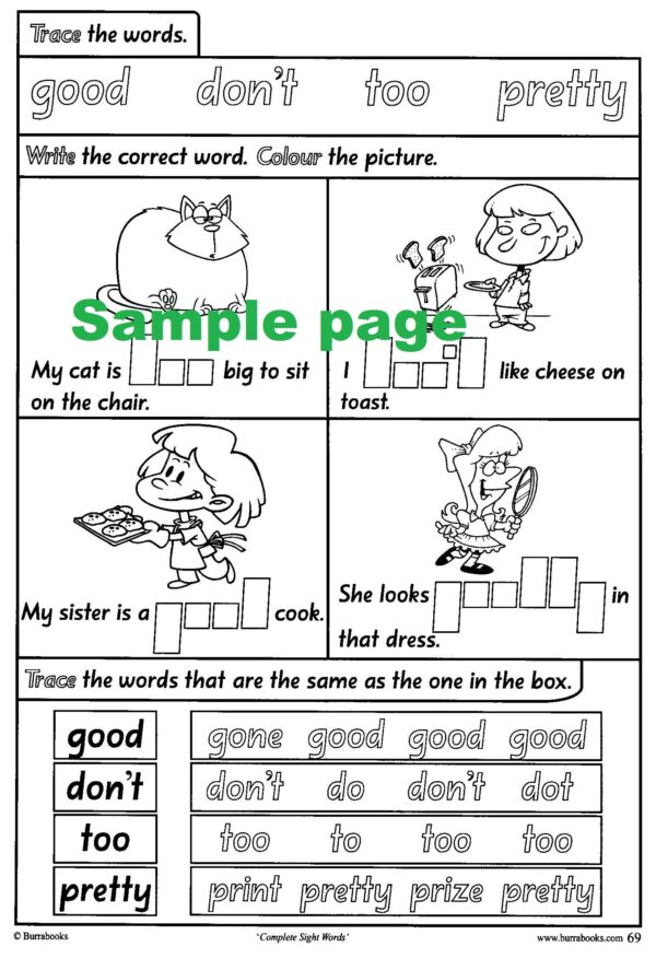 Complete Sight Words-41821