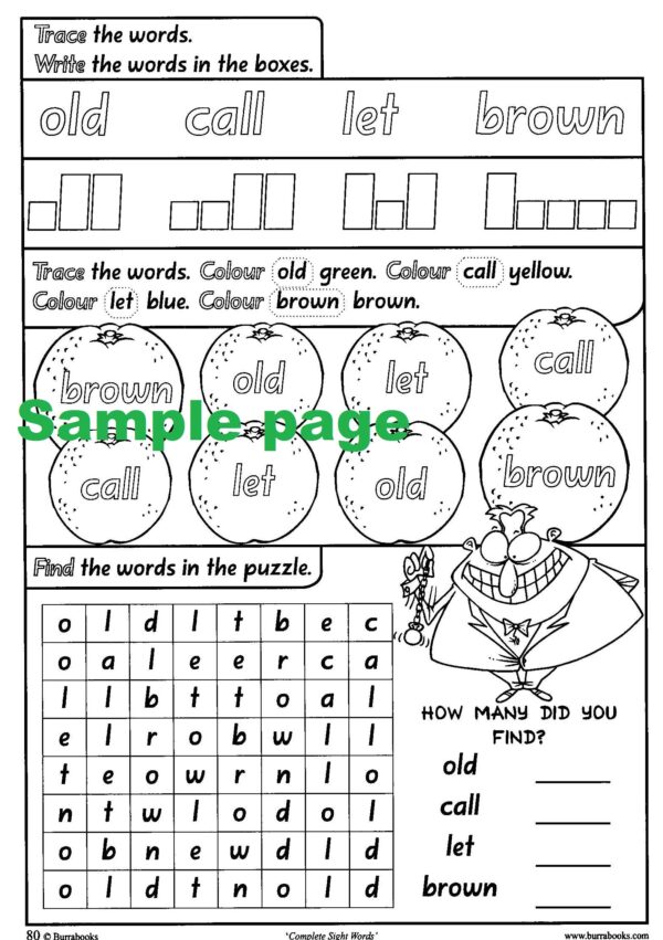 Complete Sight Words-41820