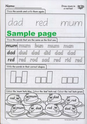 Starting Sight Words- Book One-41873