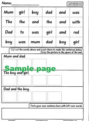Starting Sight Words- Book One-41872